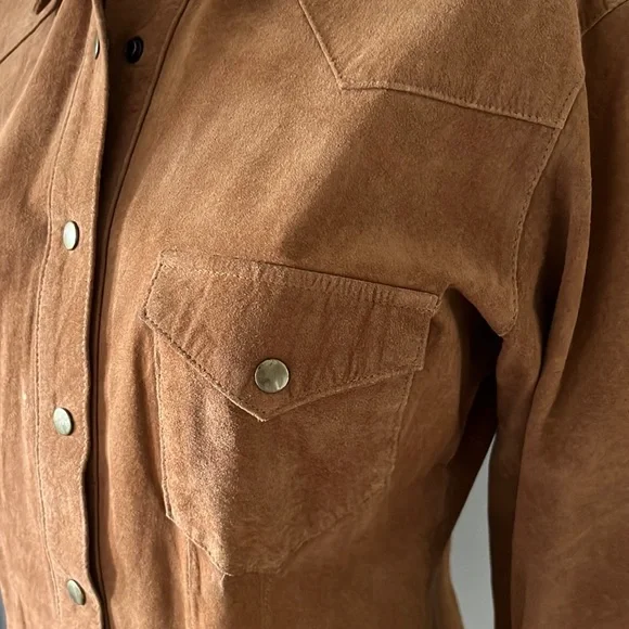 Vintage 1980’s Leather Shirt/Jacket - Picture 11 of 16